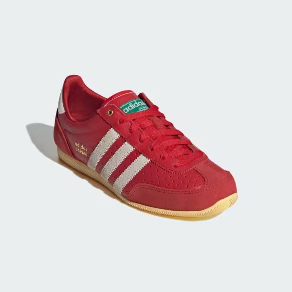 Adidas Japan Better Scarlet Red Off White Womens Shoes IG4507 NEW Size 10.5 - Picture 5 of 7